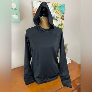 NWOT DSG high neck performance hoodie for running.